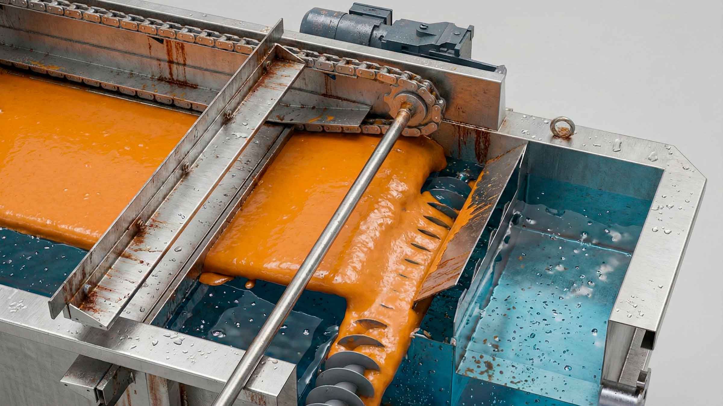 Detalle del Tornillo Sinfín en Acero