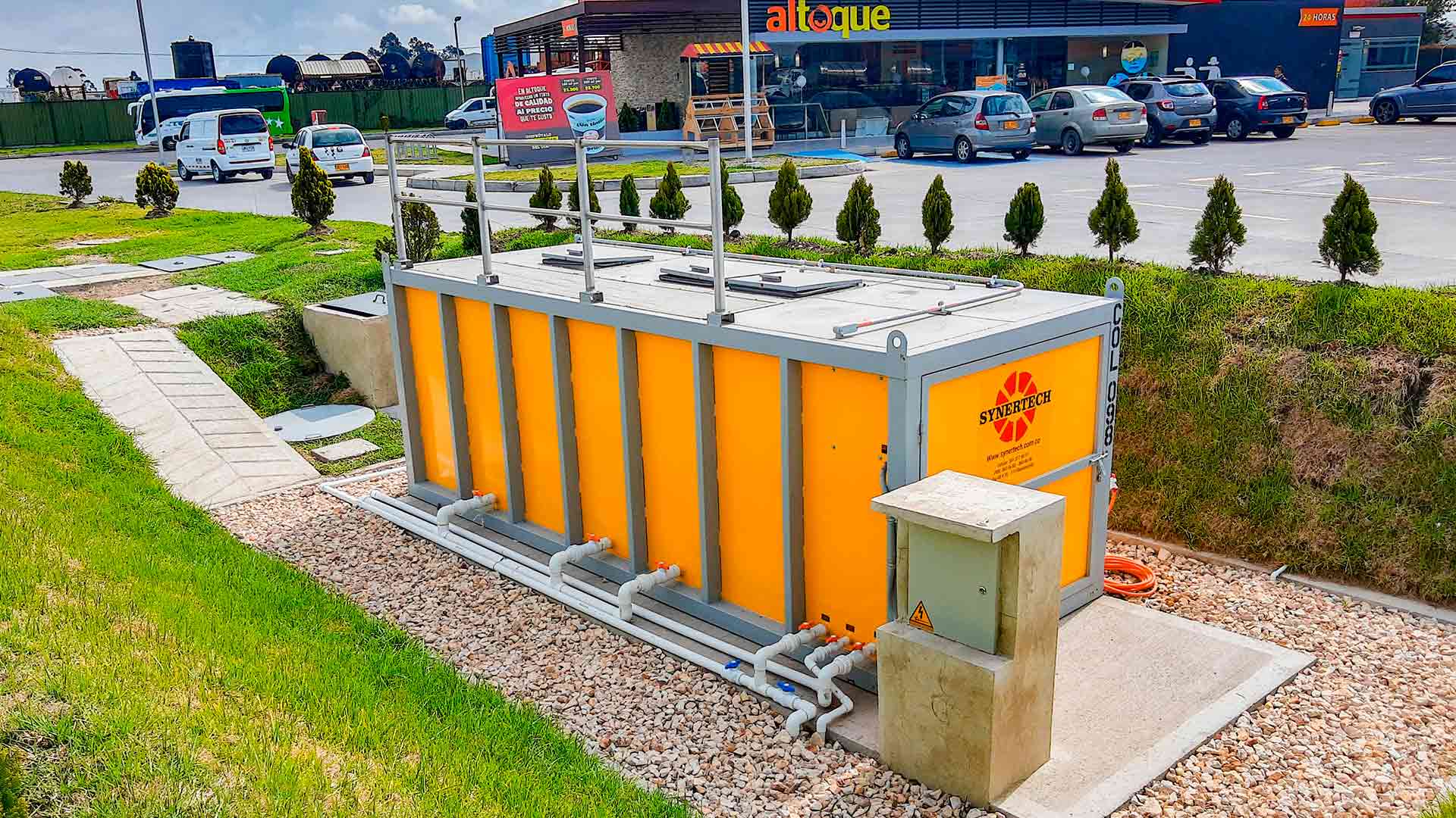 Potabilizadora de Agua Solar Portátil - Unidad potabilizadora
