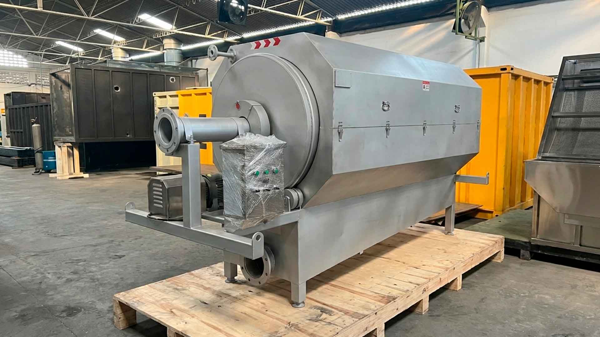 Tambor Giratorio de Escurrido de Lodos