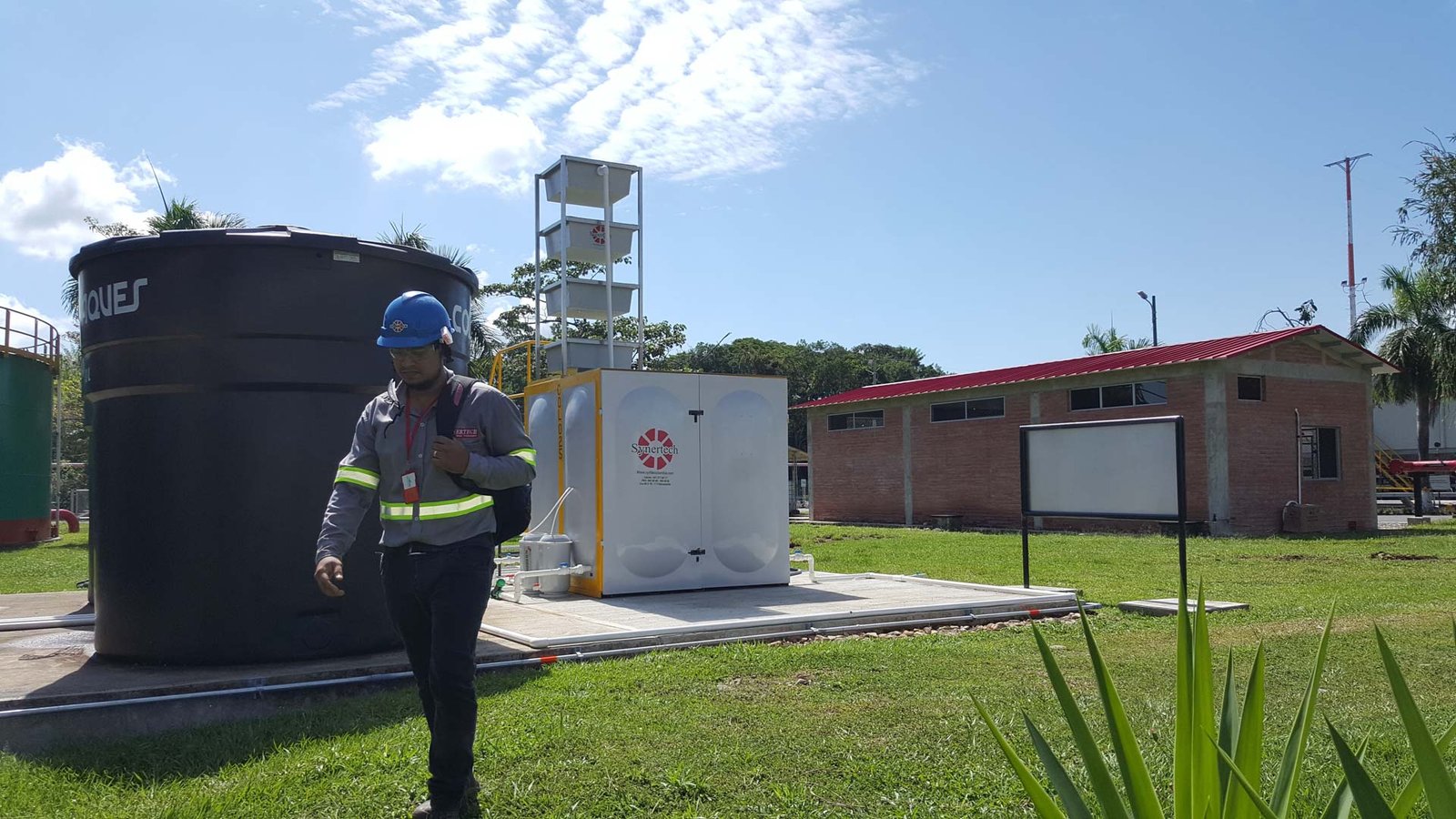 Planta contenedorizada para tratamiento de aguas residuales y agua potable COD 025: ECOPETROL