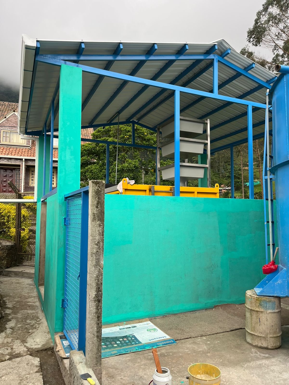 Planta contenedorizada para tratamiento de aguas residuales y agua potable COD 232: AGROPECUARIA TEQUENDAMA