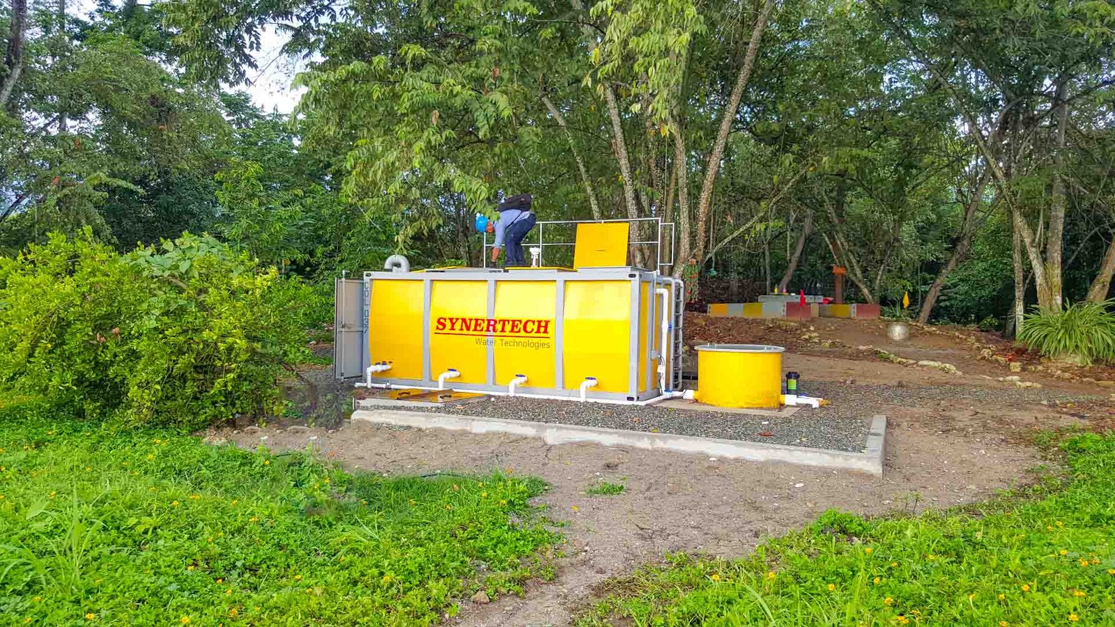 Planta contenedorizada para tratamiento de aguas residuales y agua potable COD 037: EDS TERPEL - EL AMARILLO