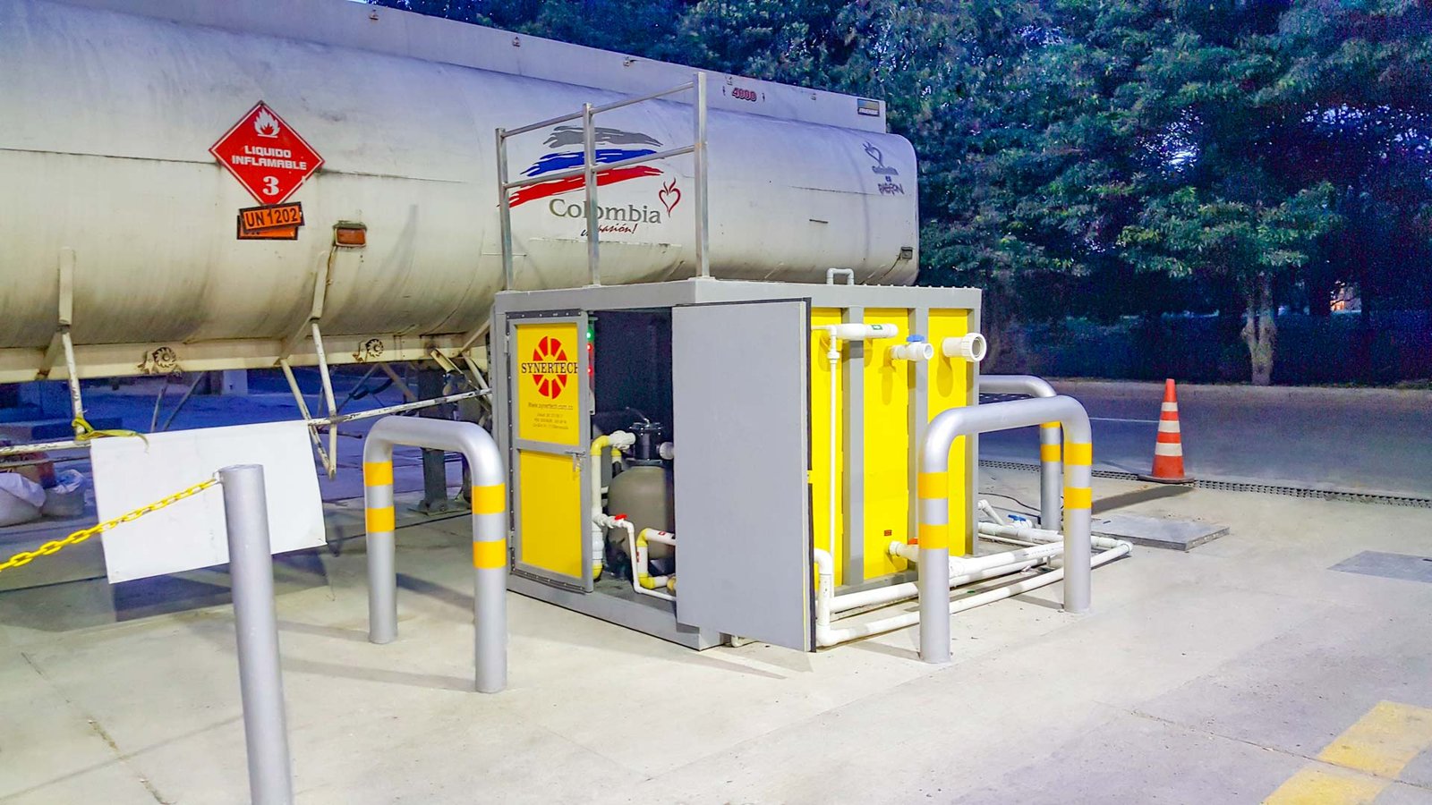 Planta contenedorizada para tratamiento de aguas residuales y agua potable COD 042: EDS TERPEL - TERMINAL BOGOTÁ