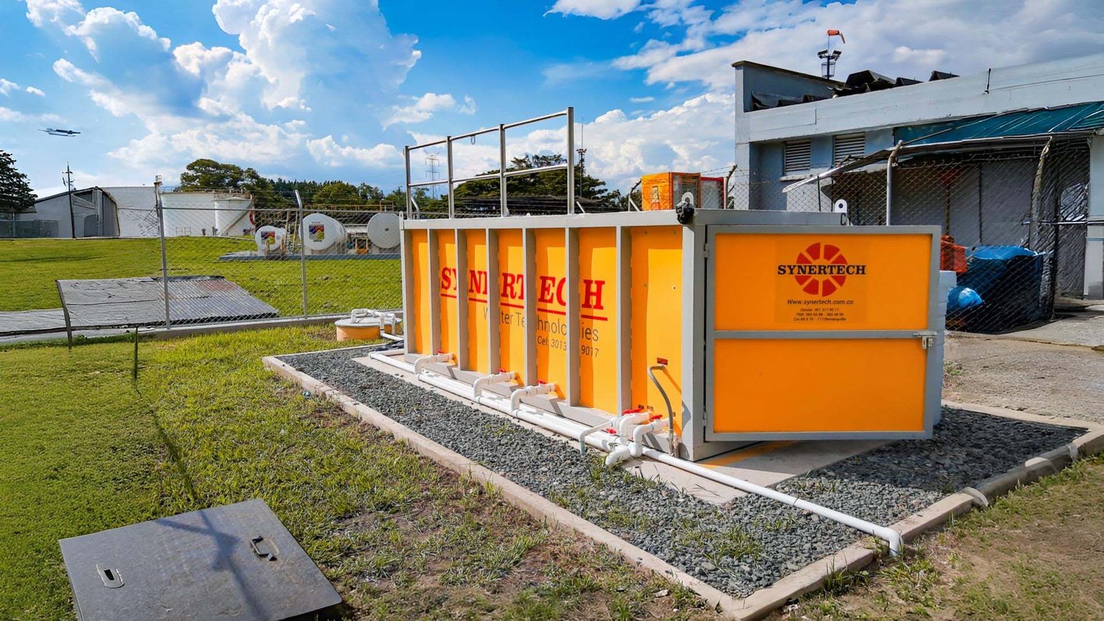 Planta contenedorizada para tratamiento de aguas residuales y agua potable COD 077: EDS TERPEL - PALOBLANCO