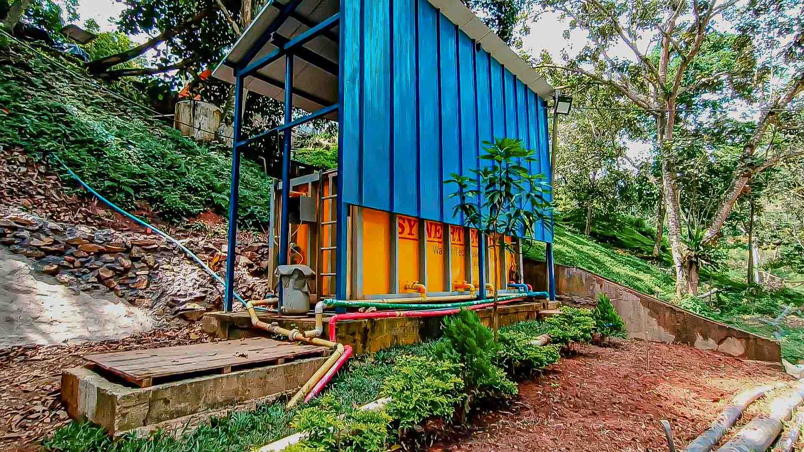Planta contenedorizada para tratamiento de aguas residuales y agua potable COD 123: DAMASA NAVAR