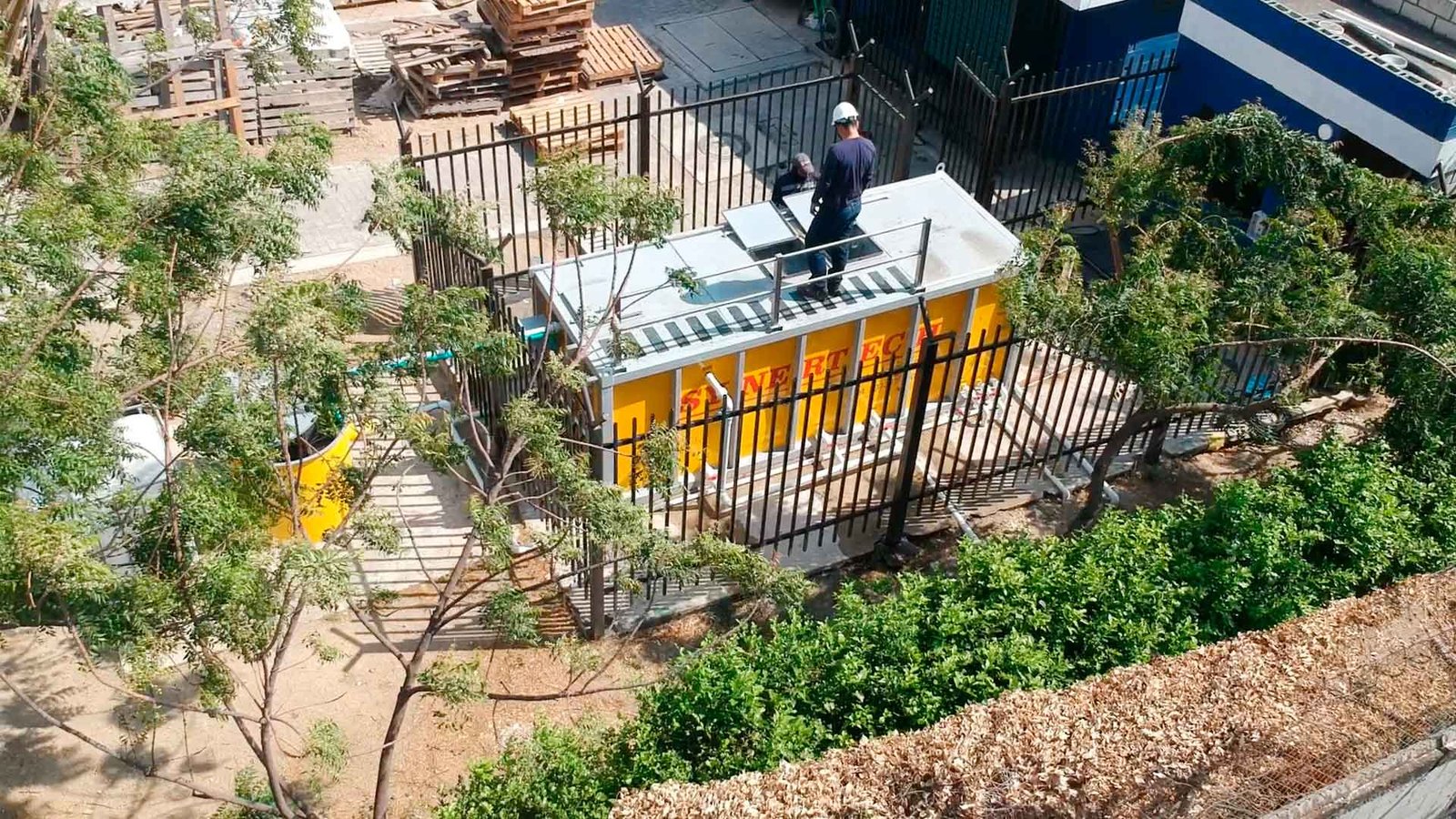 Planta contenedorizada para tratamiento de aguas residuales y agua potable COD 137: PARQUE INDUSTRIAL PUERTO DEL SOL