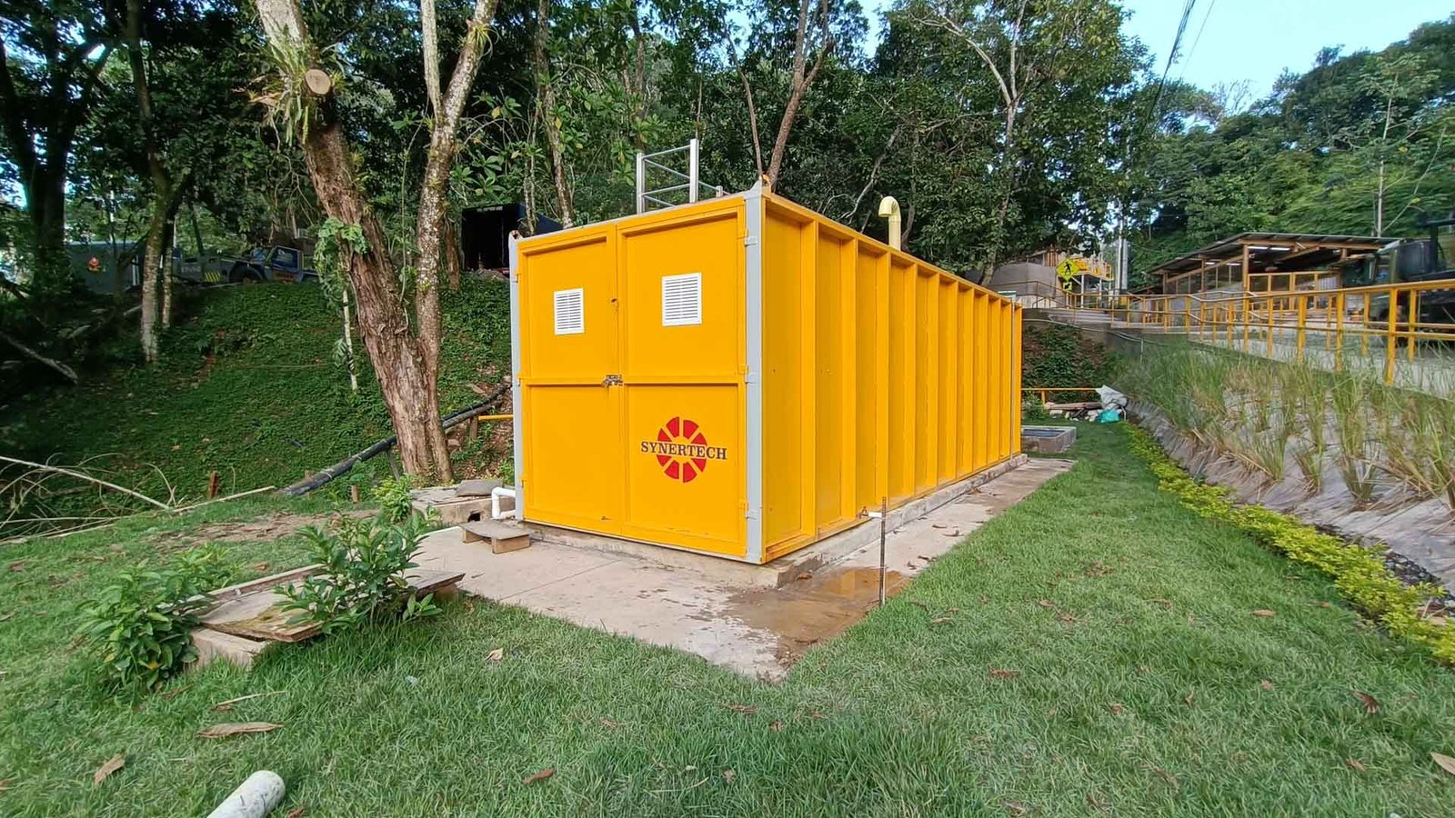Planta contenedorizada para tratamiento de aguas residuales y agua potable COD 209: ARIS MINING - GRAN COLOMBIA GOLD