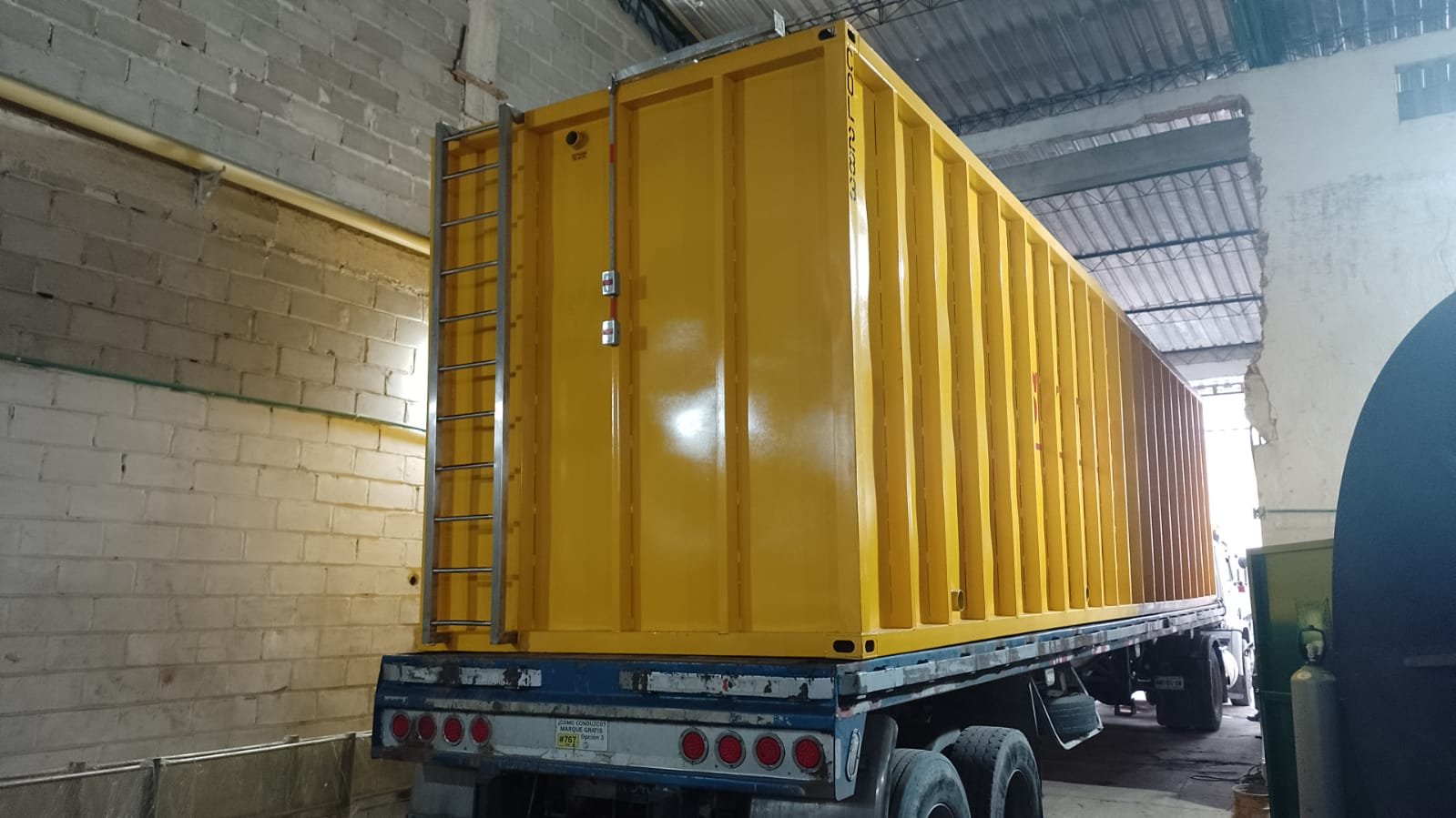 Planta contenedorizada para tratamiento de aguas residuales y agua potable COD 283: TEYUNA FOODS