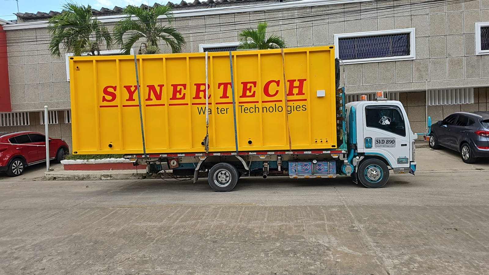 Planta contenedorizada para tratamiento de aguas residuales y agua potable COD 286: TEYUNA FOODS