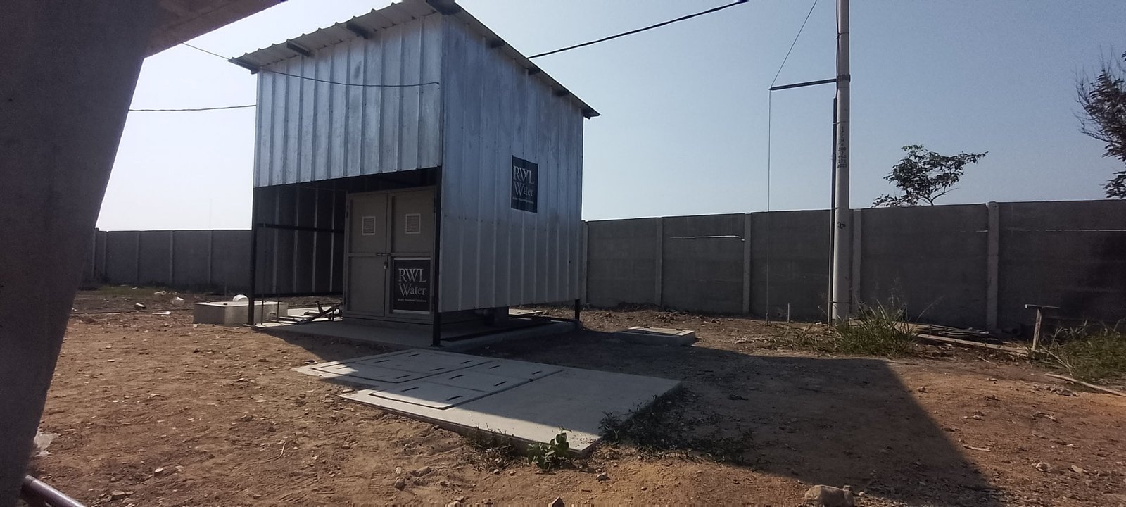 Planta contenedorizada para tratamiento de aguas residuales y agua potable COD 315: RWL WATER
