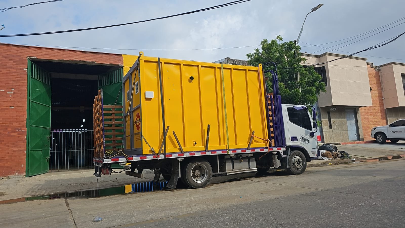 Planta contenedorizada para tratamiento de aguas residuales y agua potable COD 316: JHONNY VEGA