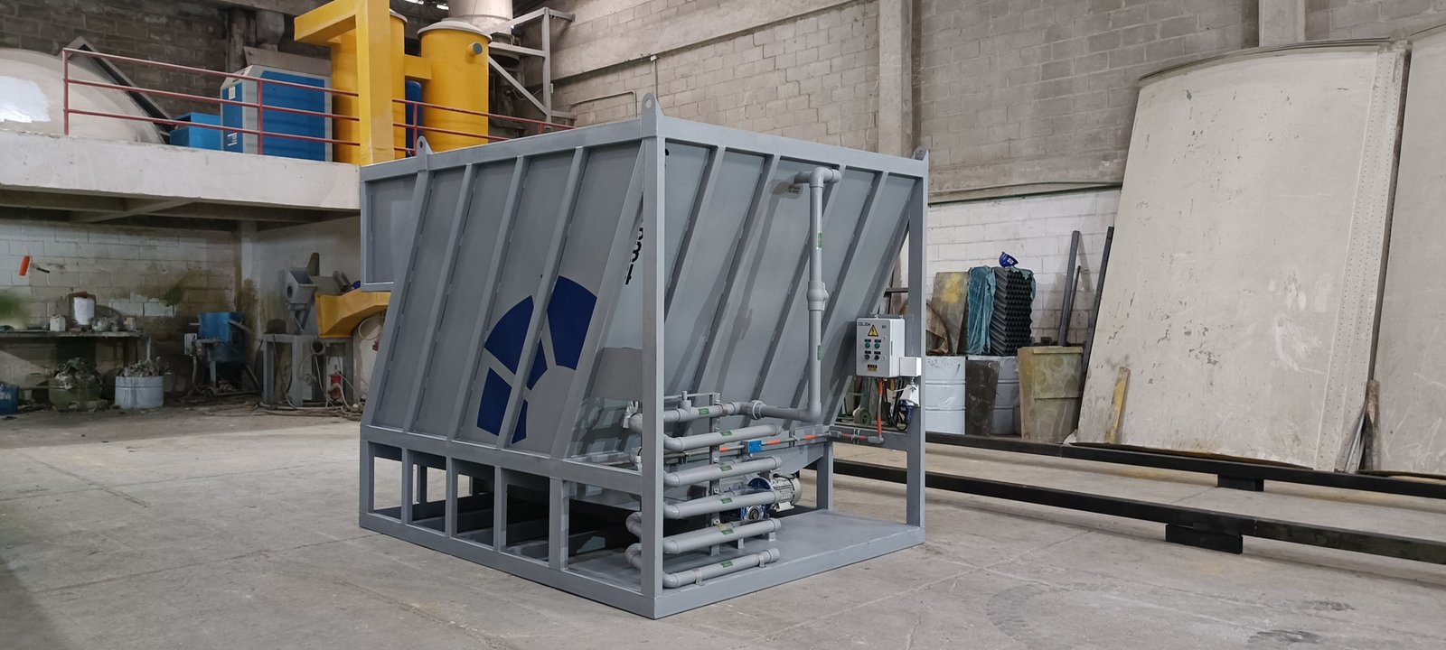 Planta contenedorizada para tratamiento de aguas residuales y agua potable COD 334: SANIFA SRL