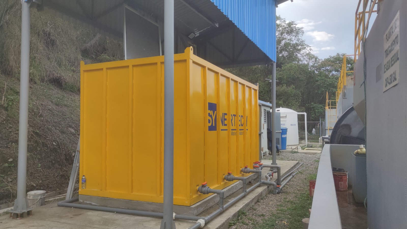 Planta contenedorizada para tratamiento de aguas residuales y agua potable COD 346: CONTINENTAL GOLD