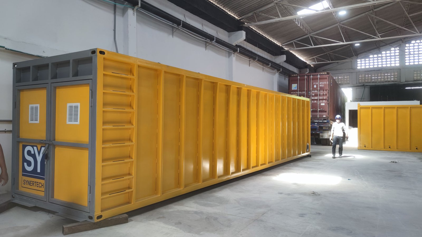 Planta contenedorizada para tratamiento de aguas residuales y agua potable COD 353: SIENNA