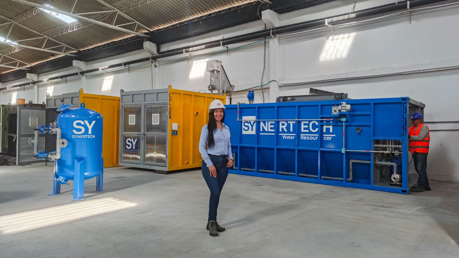 Planta contenedorizada para tratamiento de aguas residuales y agua potable COD 362: SQA INGENIERÍA