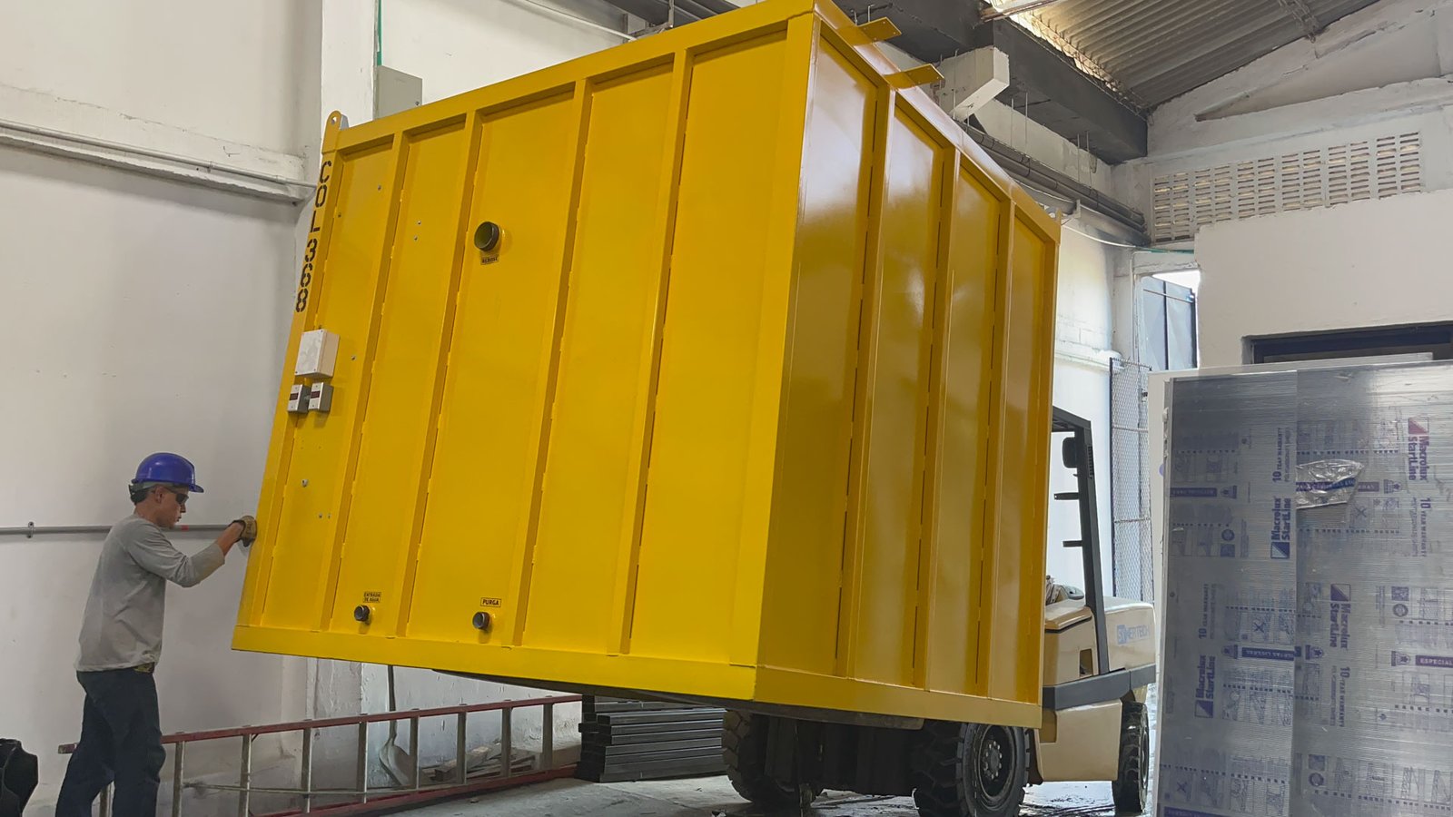 Planta contenedorizada para tratamiento de aguas residuales y agua potable COD 368: GTA COLOMBIA SAS
