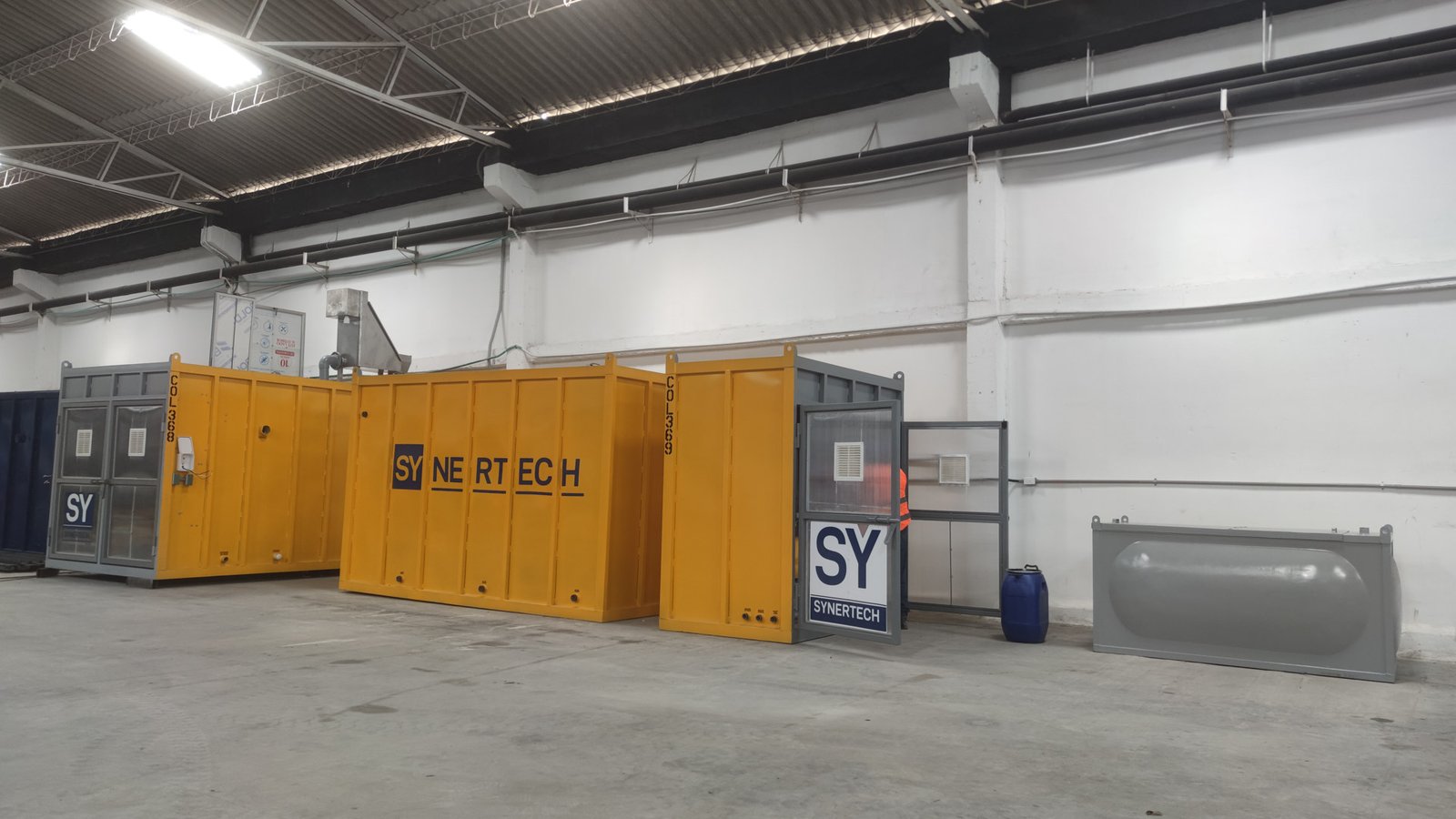 Planta contenedorizada para tratamiento de aguas residuales y agua potable COD 369: ARIS MINING