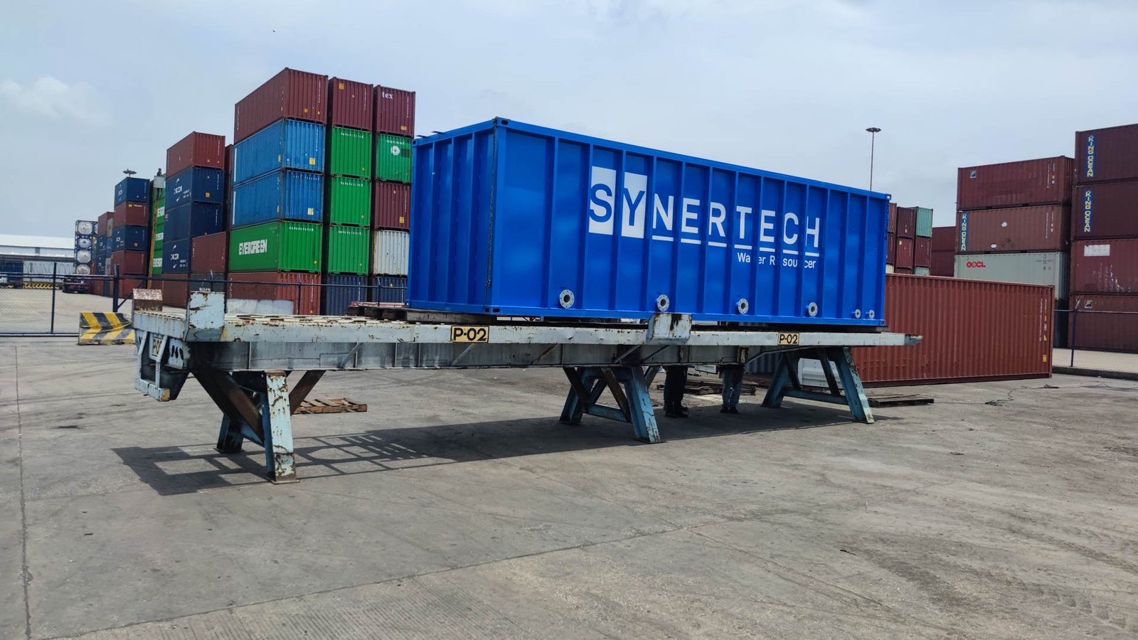Planta contenedorizada para tratamiento de aguas residuales y agua potable COD 384: COMERCIAL ESCOBAR PORTILLO
