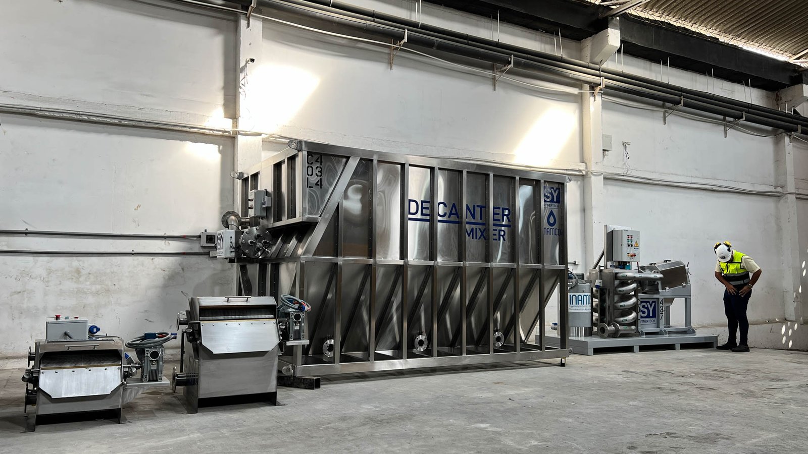 Planta contenedorizada para tratamiento de aguas residuales y agua potable COD 434: INAMCO
