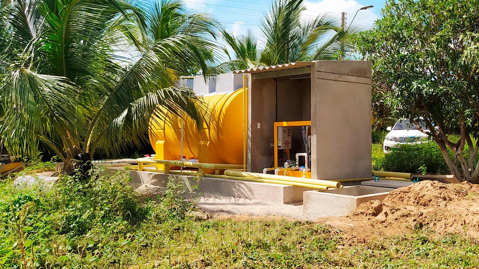 Tanques y filtros en fibra de vidrio para tratamiento y almacenamiento de agua: Ecoball