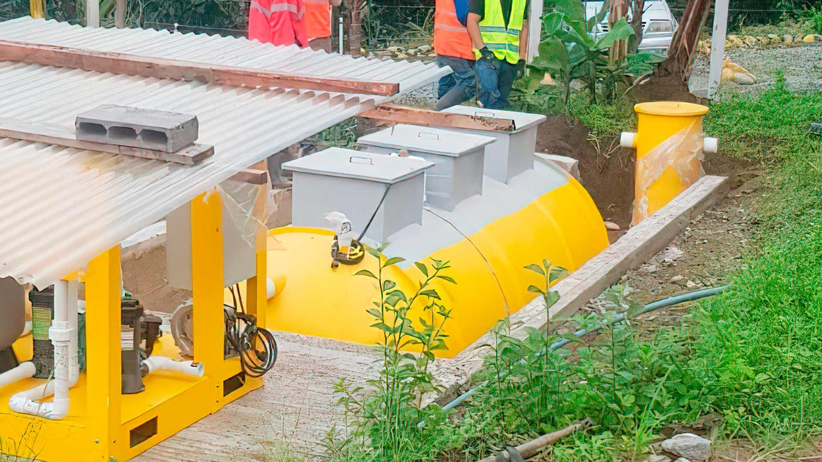 Tanques y filtros en fibra de vidrio para tratamiento y almacenamiento de agua: Ecoball1
