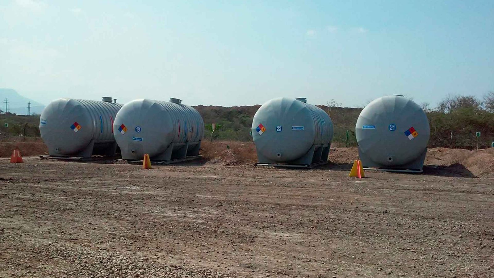 Tanques modulares para almacenamiento de agua y procesos industriales: Cerrejon