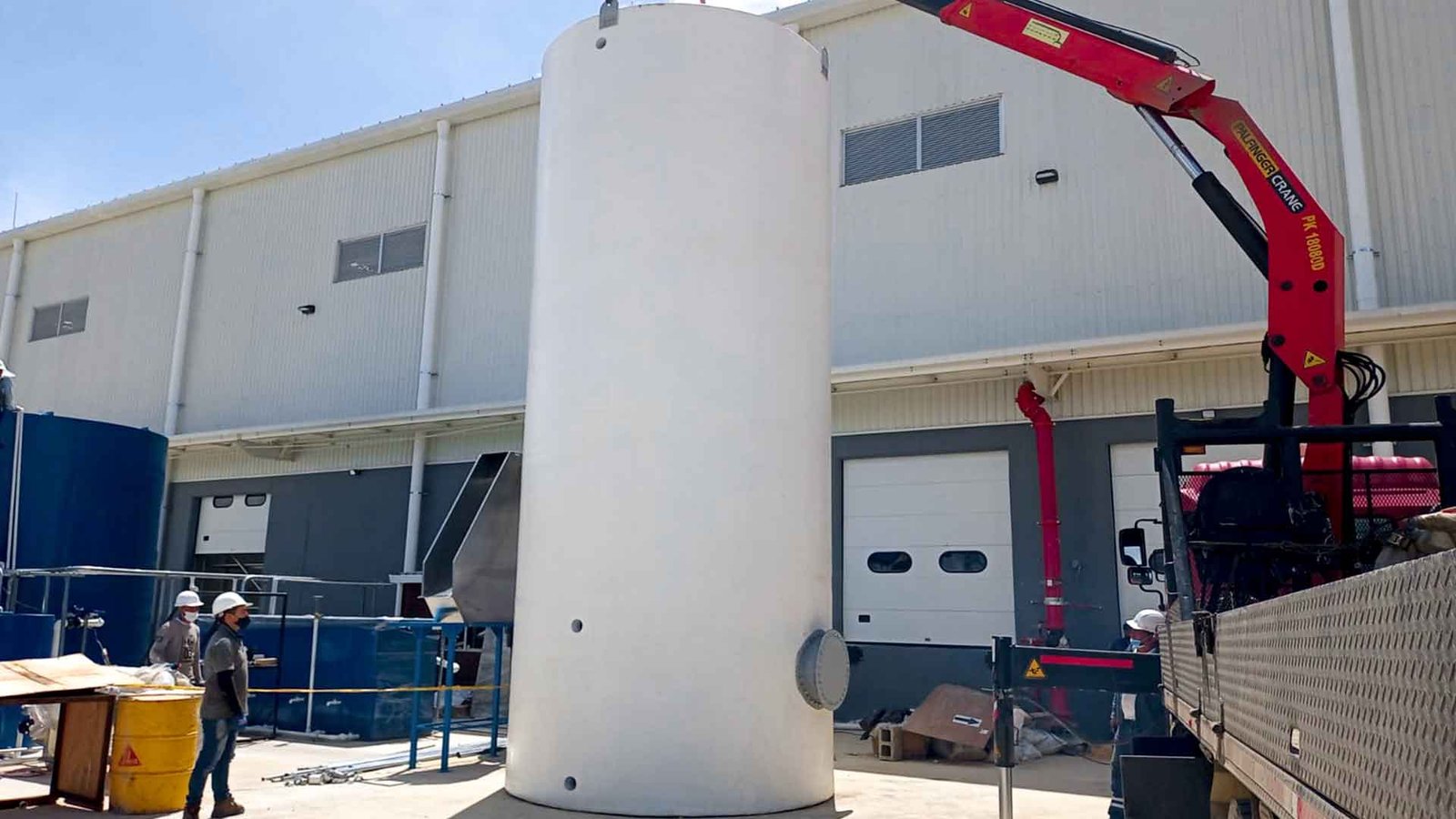 Tanques modulares para almacenamiento de agua y procesos industriales: Exito3