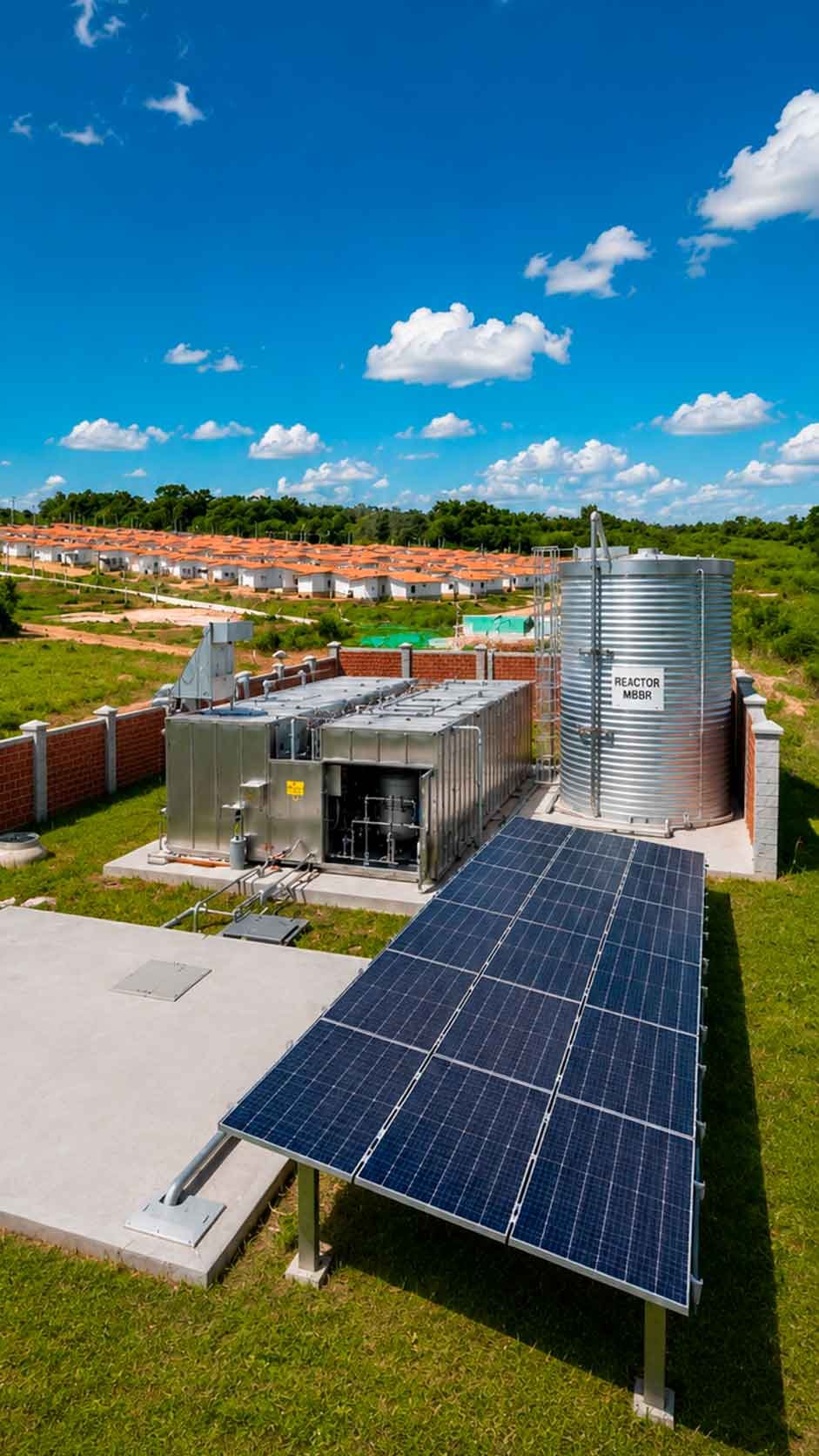 Planta Modular MBBR Urbana