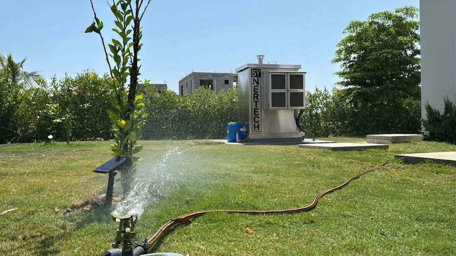 PTAR compacta instalada en vivienda campestre