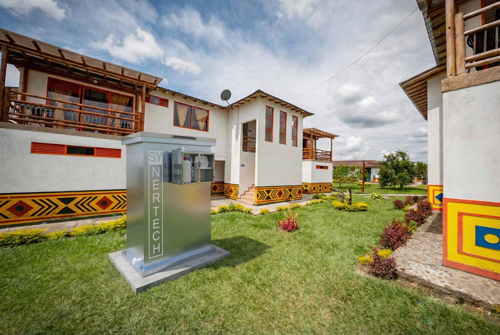 Planta de tratamiento de aguas residuales para condominios boutique