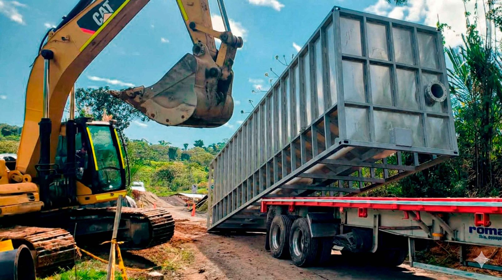 Planta Clearbox para tratamiento de aguas de minería petróleo y gas