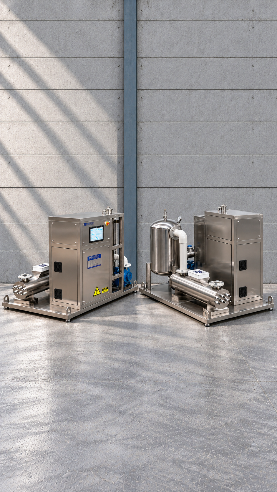 Sistema Oximax con generador de ozono, tanque de saturación y nanoburbujas