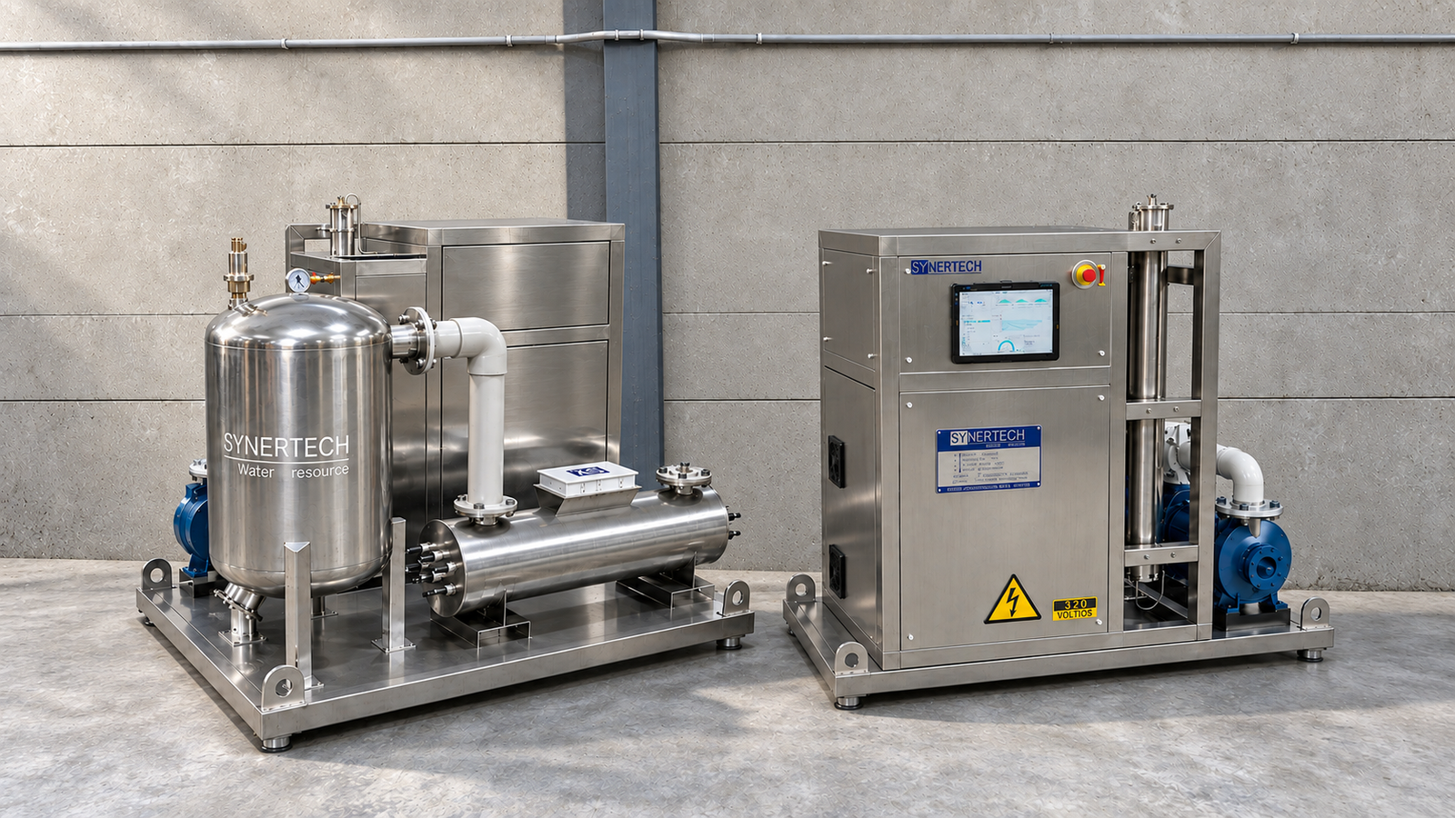 OXIMAX con generador de ozono, tanque de saturación y nanoburbujas